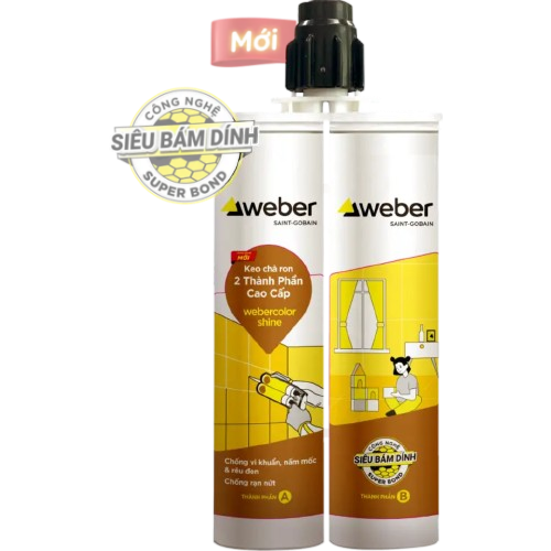 Keo 2 thành phần Weber